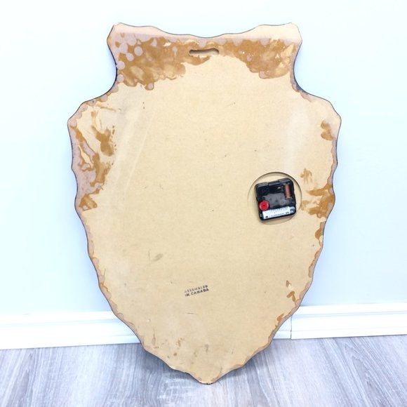 Aboriginal Themed Wall Clock with Buffalo - Picture 4 of 4